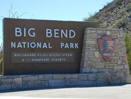Big Bend National Park United States Usa Input