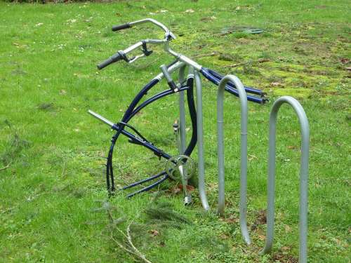 Bike Theft Bicycle Protection Safe Isolated