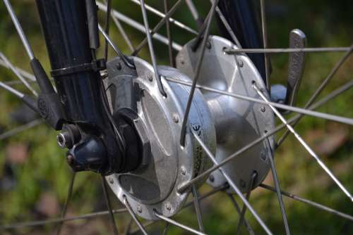 Bike Spokes Wheels Bicycles