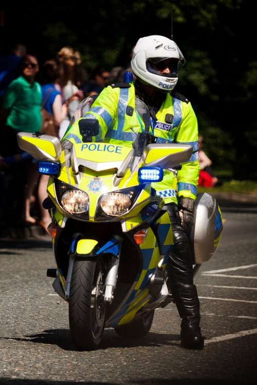Bike British Cop Enforcement English Glasses Law