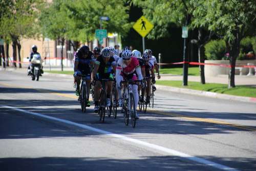 Bike Race Bike Group Race Event Bike Cyclist