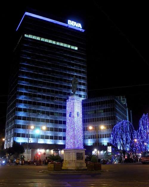 Bilbao Spain Buildings City Cities Urban Night