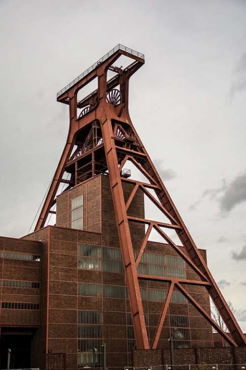 Bill Headframe Eat Zollverein Mine