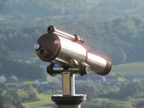 Binoculars Outlook Telescope View Distant View