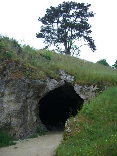 Bird Stove Cave Lonetal Karst Cave Input Stetten