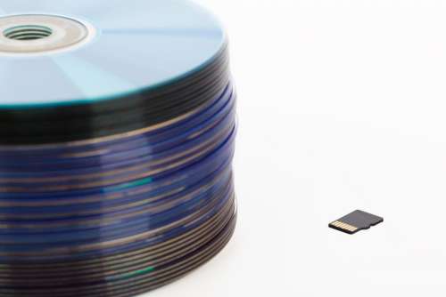 Blank Cd-Rom Compact Disc Data Digital Disk Drive