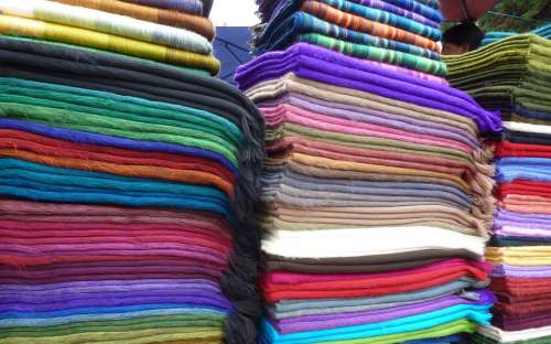 Blankets Alpaca Colorful Traditional Textile Woven