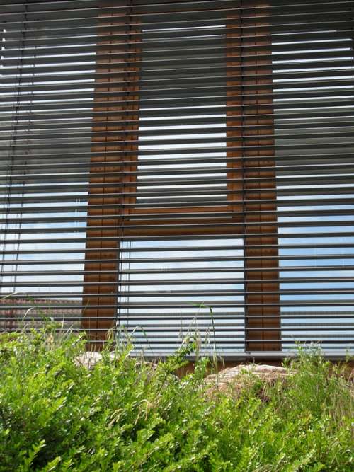 Blinds Window Facade