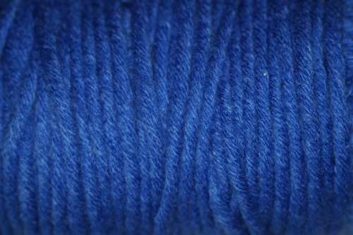 Blue Wool Structure Texture Woollen Cat'S Cradle
