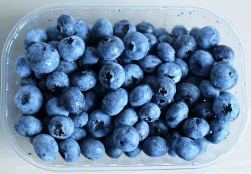 Blueberries Berries Fruits Vitamins Delicious