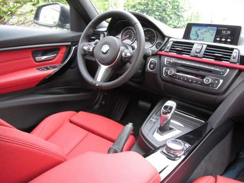 Bmw Interior Red 3 Series