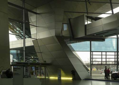 Bmw Museum Interior Hyper Modern Daring Architecture