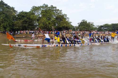 Boat Rowing Boat Fishing Boat Sailing Water Sport