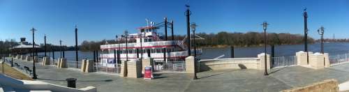 Boat Ferry River Water Port Harbor