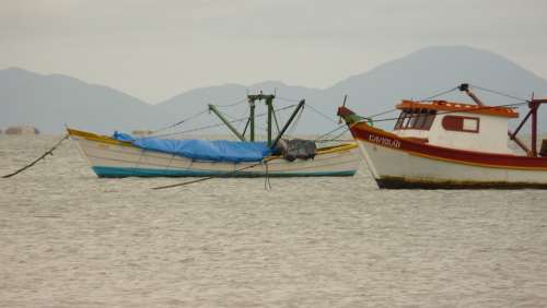 Boat Mar Fishing Beach Boats Ship Water