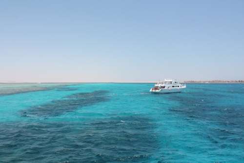 Boat Sea Egypt Vacation Journey Summer