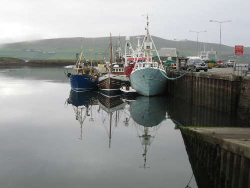 Boats Dingle Ireland Kerry Water Sea Ocean Irish