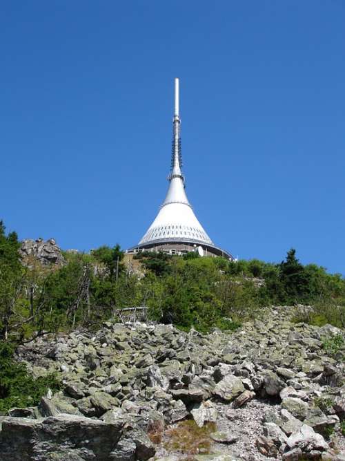 Bohemia Mountains Ještěd Lookout