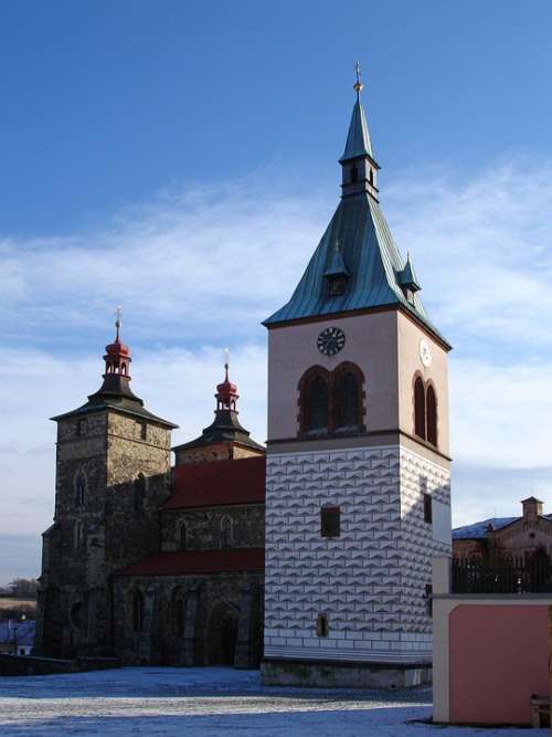 Bohemia Kourim Church Belfry