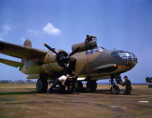 Bomber Battle Bomber Aircraft Douglas A 20 C Bo