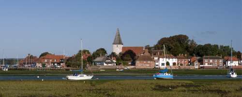 Bosham Harbour West Sussex England Church Quay