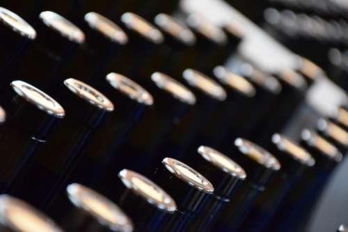 Bottles Wine Winery Factory Cork