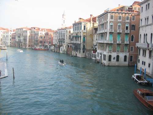 Bowever Water Venice Italy Lagoon