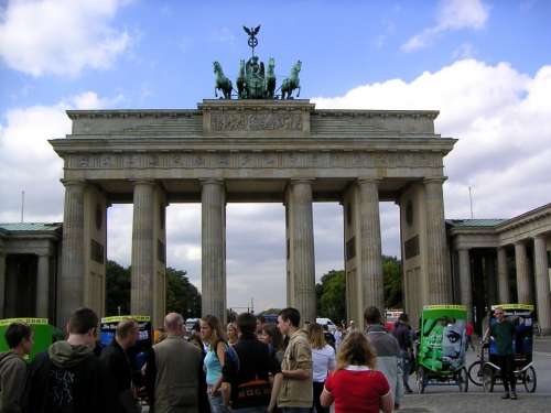 Brandenburg Gate Quadriga Landmark Berlin