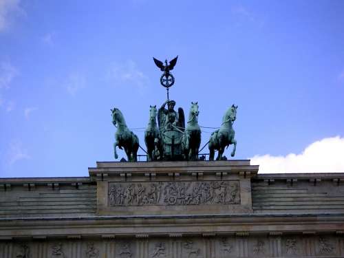 Brandenburg Gate Quadriga Berlin