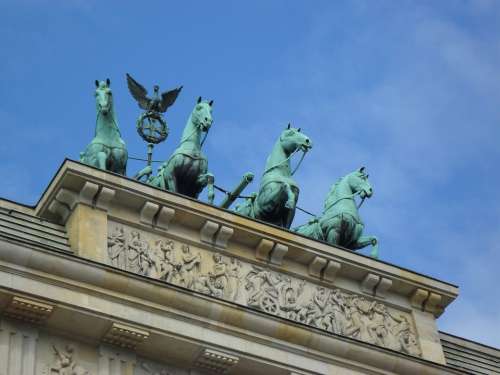 Brandenburg Gate Berlin Landmark Germany