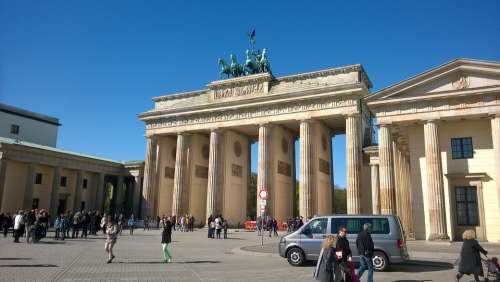Brandenburger Tor Berlin Architecture Monument