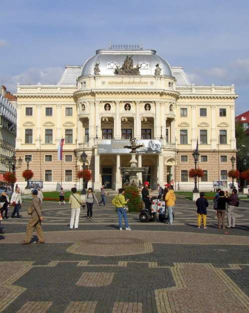 Bratislava Slovakia National Theatre Architecture