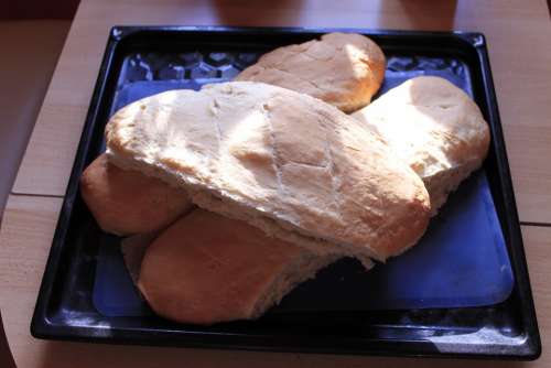 Bread Baked Loaf Of Bread Sheet