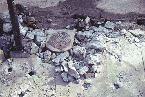 Breakaway Manhole Gully Tearing Concrete Cement
