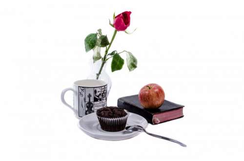 Breakfast Food Morning Start Energy Rose Flower