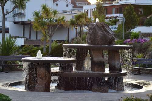 Brelards Bay Fountain Jersey Channel Islands Stone