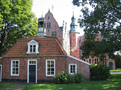 Brick Building House Castle Northern Germany