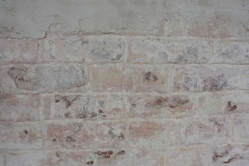 Brick Whitewashed Wall Stone Wall Texture