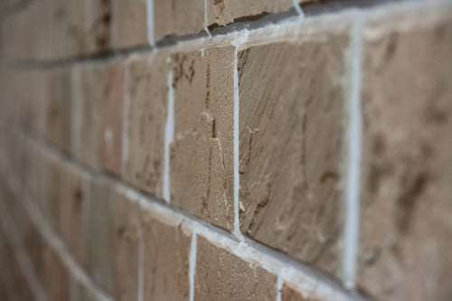 Brick Wall Close-Up Pattern Texture Structure