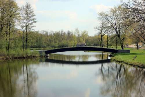 Bridge Lagoon Water Wisconsin