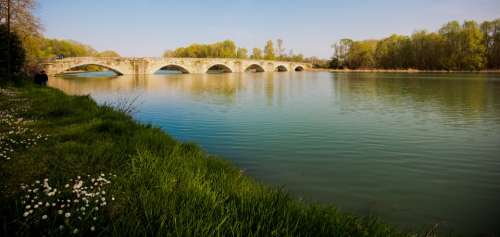 Bridge River Park Italy