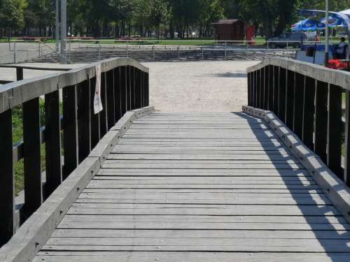 Bridge Lake Landscape Park Outdoors Landmark