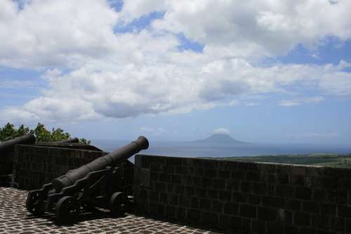 Brimstone Hill Fortres British Fort Canon Military