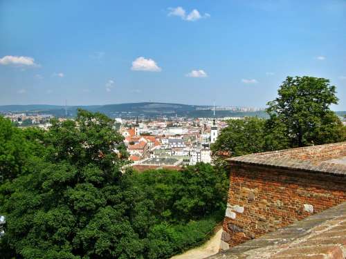 Brno Fortress Castle Castle Wall Bricks