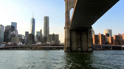 Brooklyn Bridge New York City Suspension Bridge