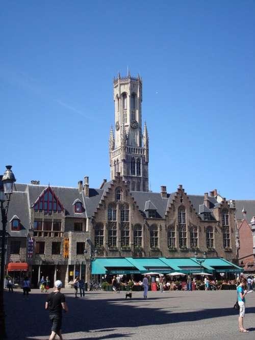 Bruges Belgium Market