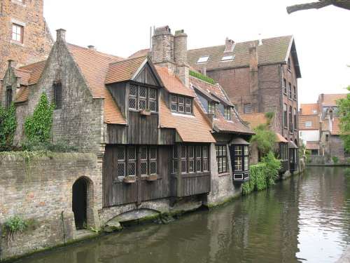 Brugge Belgium Canal