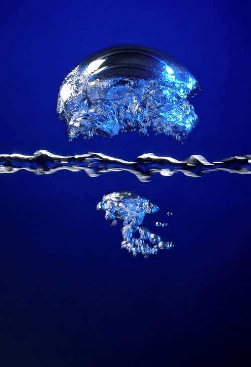 Bubble Air Oxygen Underwater Technology Water