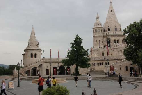 Budapest Fishermen'S Bastion Hungary Architecture