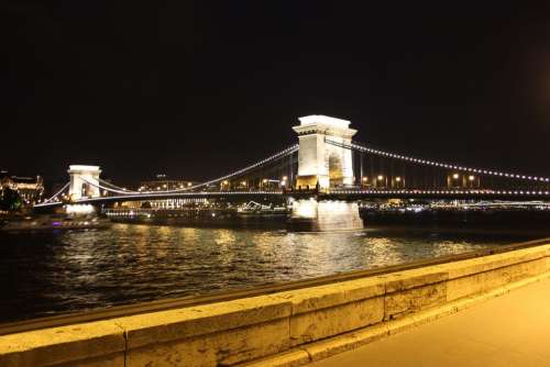 Budapest Bridge Hungary Building Architecture